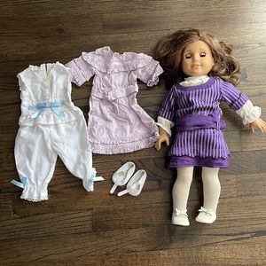 American girl Rebecca with outfits